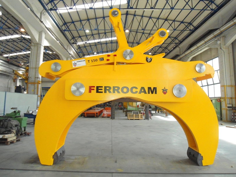 Tong for ingots 150 metric tons